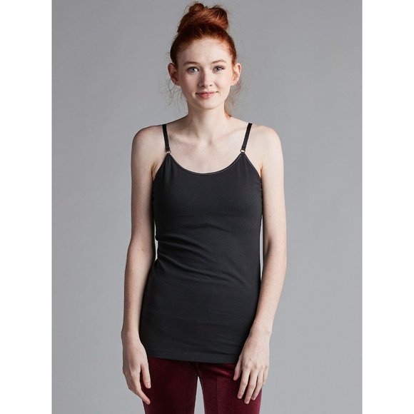 4-Pack Cotton Shelf Bra Camisole Cami Tank 1632 Basics New NWT - Picture 4 of 9